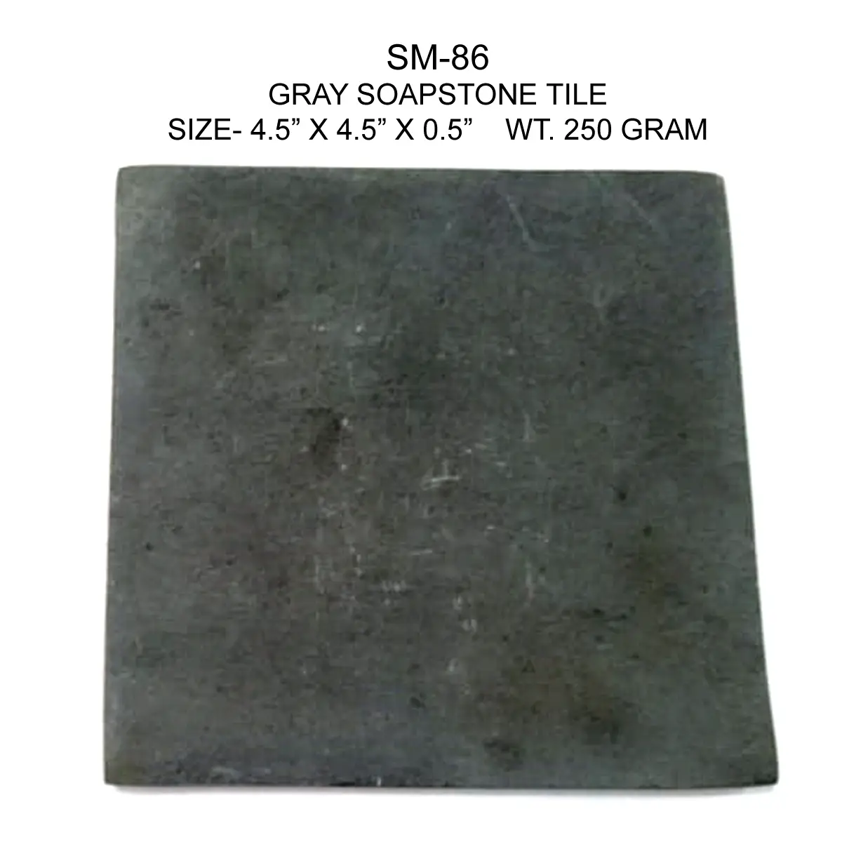 GRAY SOAPSTONE TILE